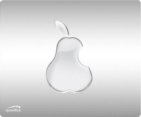 Podložka pod myš "Silk", hruška, textilní potah, SPEEDLINK SL-6242-F01