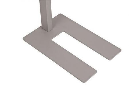 Stojací lampa "Javal", šedá, LED, nastavitelná, kancelářská, MAUL