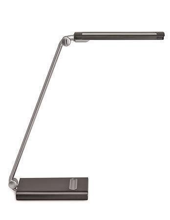 Stolní lampa "Pure", šedá, LED, USB, nastavitelná, MAUL