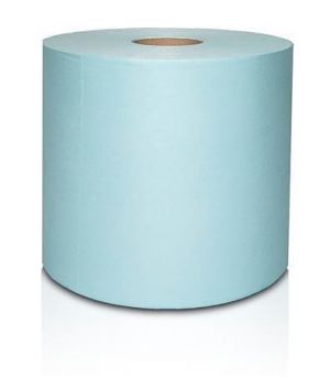 Víceúčelové ubrousky, tyrkysová, 1-vrstvé, 200 útržků, 1 role, netkaná textilie, SMILESZMT