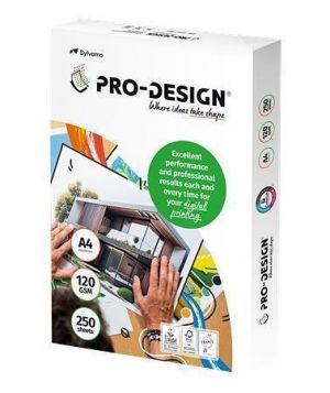 Xerografický papír, pro digitální tisk, A4, 120g, PRO-DESIGN