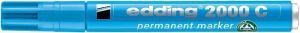 Permanentní popisovač "2000", sv.modrá, 1,5-3mm, kuželový hrot, EDDING