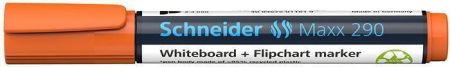 Popisovač na bílou tabuli a flipchart "Maxx 290", oranžová, 1-3 mm, kuželový hrot, SCHNEID