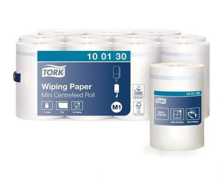 Ručníky, papírové, v roli, systém M1, TORK "Advanced 415", bílé