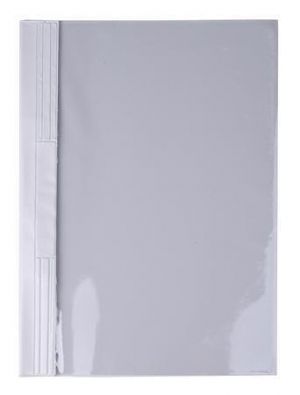 Desky s rychlovazačem, bílé, tvrdý zadní obal, PVC, A4, VICTORIA