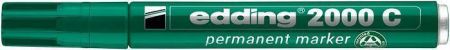 Permanentní popisovač "2000", zelená, 1,5-3mm, kuželový hrot, EDDING
