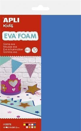 Pěnovka, 200x300 mm, mix barev, APLI "Eva sheets"