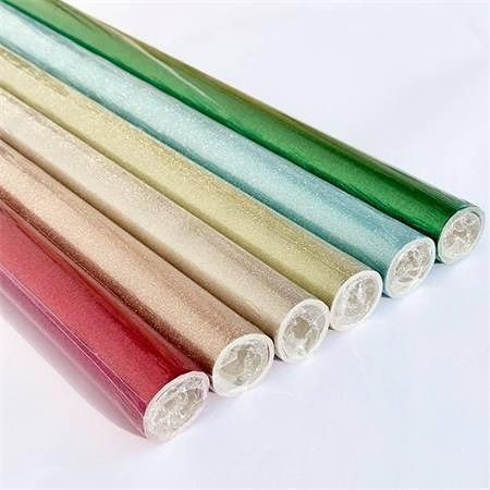 Dárkový balicí papír, mix třpytivých barev, 70 x 200 cm, FŰZFŐI K17000007C