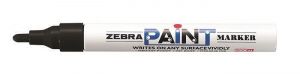 Lakový popisovač "Paint marker", černá, 3 mm, ZEBRA