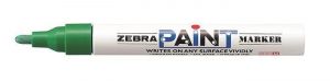 Lakový popisovač "Paint marker", zelená, 3 mm, ZEBRA