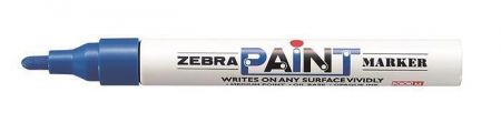 Lakový popisovač "Paint marker", modrá, 3 mm, ZEBRA