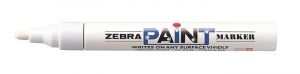 Lakový popisovač "Paint marker", bílá, 3 mm, ZEBRA