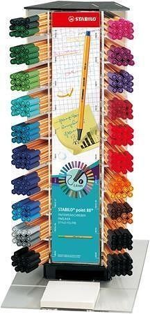 Liner "Point 88", 20 barev, 0,4mm, 240 ks/displej, STABILO