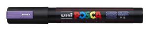 Akrylový popisovač "Posca PC-5M", kovově fialová, 1,8-2,5 mm, UNI 2UPC5MML