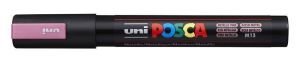 Akrylový popisovač "Posca PC-5M", kovově růžová, 1,8-2,5 mm, UNI 2UPC5MMR