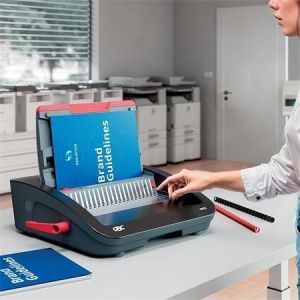 Vazač "CombBind CB25E", vazba plastovým hřbetem, elektrický, 390 listů, GBC 4410064