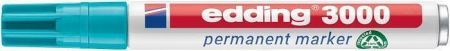 Permanentní popisovač "3000", tyrkysová, 1,5-3 mm, kuželový hrot, EDDING 7580228013