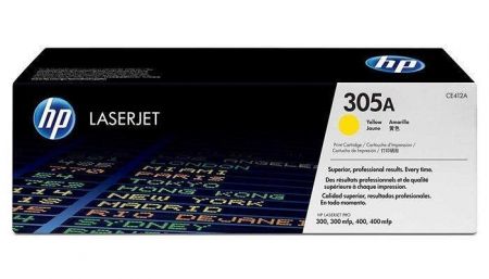 Toner pro "LaserJet Pro 300 MFP M375" tiskárnu, HP "CE412A" Žlutá, 2,6 tis.stran