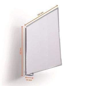 Informační tabulka, 149 x 149 mm, magnetická, 10 ks/balení, DURABLE 187119