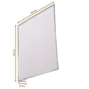 Informační tabulka, 149 x 149 mm, samolepicí, 10 ks/balení, DURABLE 185619