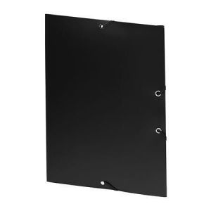 Desky s gumičkou "Standard", černá, PP, 15 mm, A4, VIQUEL