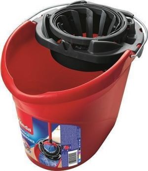 Kbelík se ždímacím košem, VILEDA "Supermop", červený