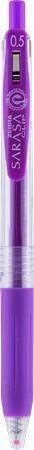Gelové pero "Sarasa Clip", fialová, 0,33 mm, stiskací mechanismus, ZEBRA 35138