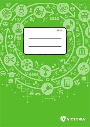 Sešit, A5, čistý, 32 listů, VICTORIA