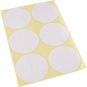 Etikety, kruhové, průměr 50mm, 60ks/bal.