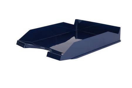 Odkladač, tmavě modrý, plastový, VICTORIA