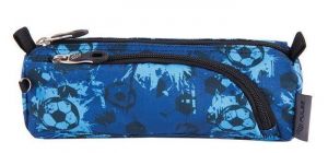 Penál "Blue Goal", kulatý, 2 kapsy, PULSE 122279