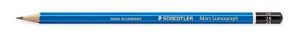 Grafitová tužka "Mars Lumograph", 2B, šestihranná, umělecká, STAEDTLER