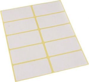 Etikety, 50x25 mm, 60 ks/bal.