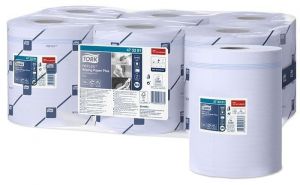 Papírové utěrky "Reflex", v roli, M4 system, TORK, modré