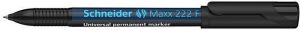 Permanentní popisovač "Maxx 222 F", černá, 0,7mm, OHP, SCHNEIDER