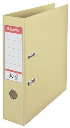 Pákový pořadač "Standard", Naturele krémová, ochranné spodní kování, 75 mm, A4, PP, ESSELT