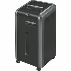Skartovací stroj "Powershred® 225i", řez proužek, 22 listů, FELLOWES 
