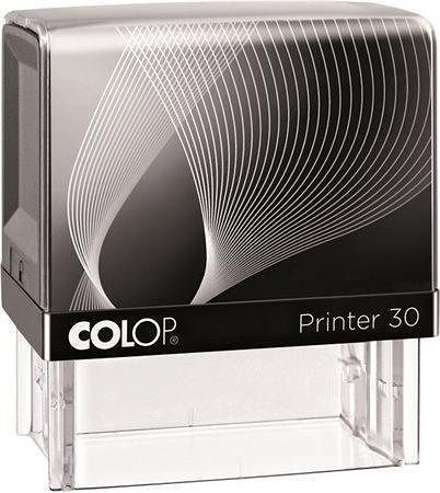 Razítko, COLOP "Printer IQ 30", černé razítko - černý polštářek