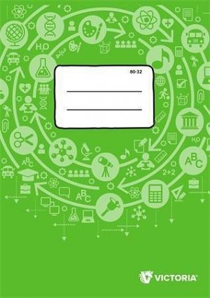 Sešit, čistý, A4, 32 listů, VICTORIA