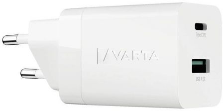 Síťová nabíječka "Speed", 1x USB, 1x USB-C, 38W, VARTA 57955101111