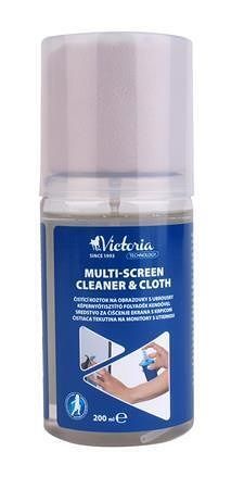 Čistící gel na obrazovky a ubrousky, 200ml, VICTORIA