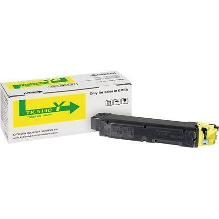 TK5140Y Toner pro P6130cdn, M6030cdn, M6530cdn tiskárny, KYOCERA žlutá, 5tis. stran