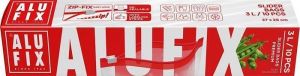 Sáčky "Zip Fix", se zavíráním, 3 l, 10 ks, ALUFIX