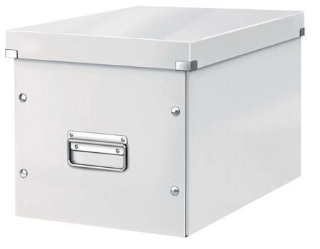 Krabice "Click &amp; Store", bílá, velká, čtvercová, LEITZ