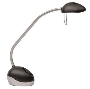 Stolní lampa "LedX", černá, 3-5,5W, LED, ALBA