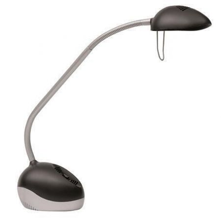 Stolní lampa "LedX", černá, 3-5,5W, LED, ALBA