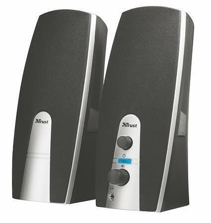 Reproduktory "MiLa", černo-šedá, 2.0, 10W, TRUST
