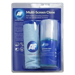 Čistící sprej na obrazovku "Multi Screen-Clene", s mikrohadříkem a rozprašovačem, 200 ml, 