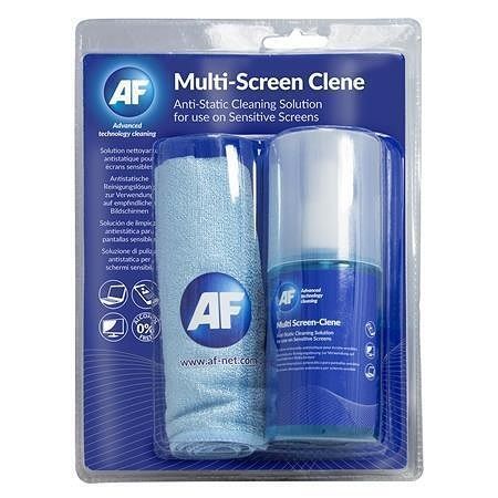 Čistící sprej na obrazovku "Multi Screen-Clene", s mikrohadříkem a rozprašovačem, 200 ml, 