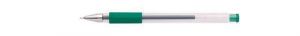 Gelové pero "Gel-Ico", zelená, 0,5mm, s uzávěrem, ICO